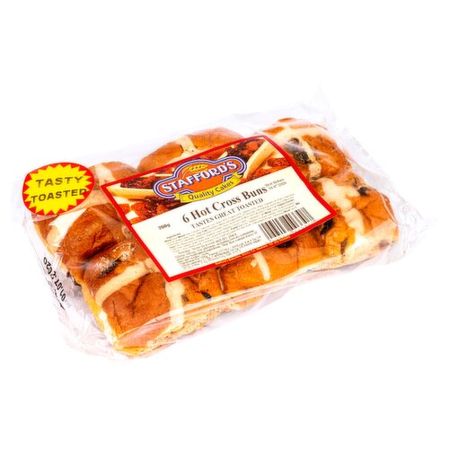 Stafford's 6 Hot Cross Buns