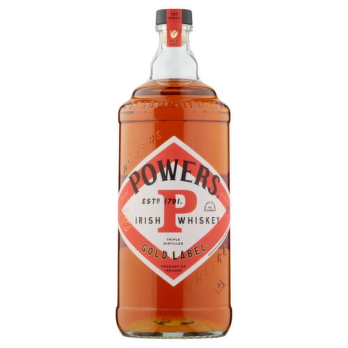 Powers Gold Label Irish Whiskey 1 Litre