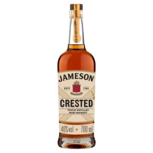 Jameson Crested Triple Distilled Irish Whiskey 700ml