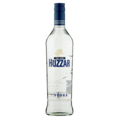 Huzzar Pure Grain Triple Distilled Vodka 700ml