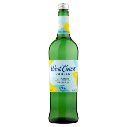 West Coast Cooler Original Tropical Fruit Flavoured Wine Cooler 750ml