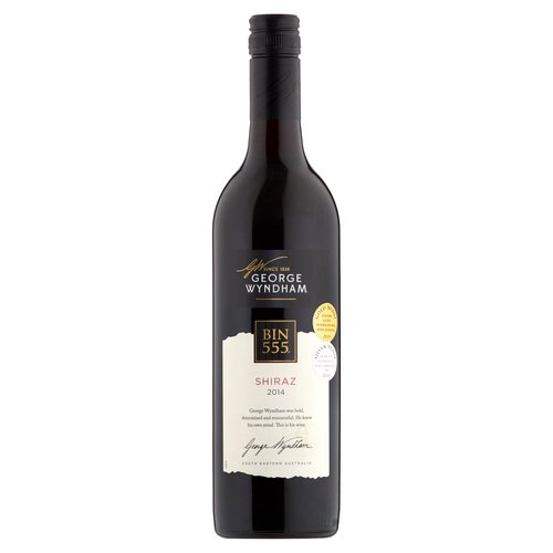 George Wyndham Bin 555 Shiraz 750ml