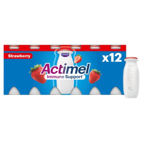 Actimel Strawberry 12 x 100g (1.2 kg)