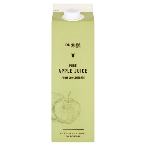 Dunnes Stores Pure Apple Juice from Concentrate 1L