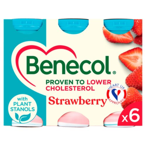 Benecol Strawberry Yogurt Drink 6 x 67.5g (405g)