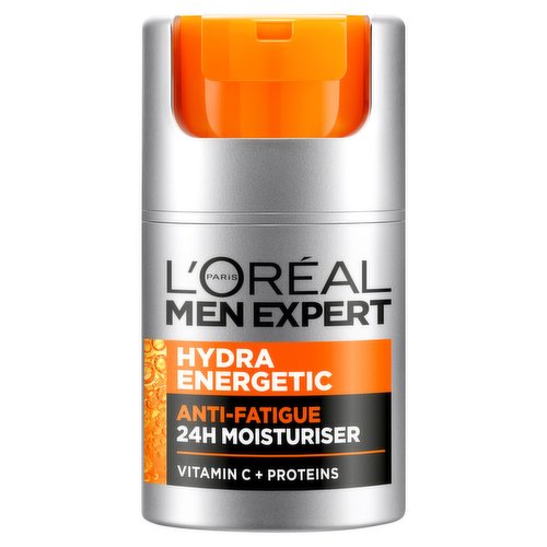 L'Oreal Men Expert Anti-Fatigue Hydra Energetic Mens Moisturiser with Vitamin C 50ml