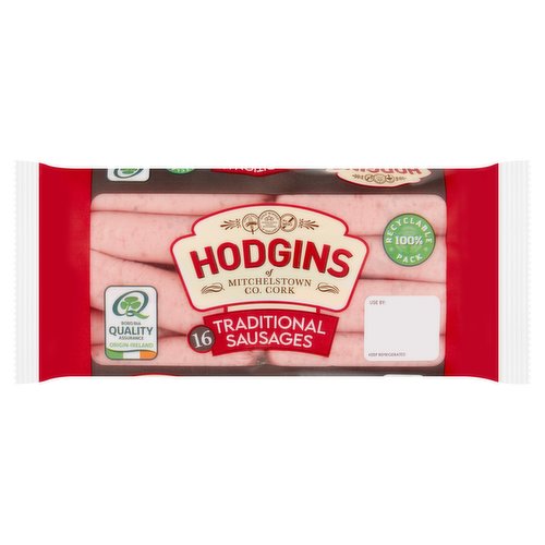 Hodgins 16 Traditional Sausages 454g