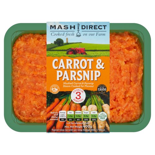 Mash Direct Carrot & Parsnip 400g