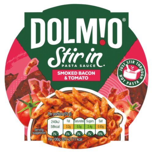 Dolmio Stir In Bacon and Tomato Pasta Sauce 150g