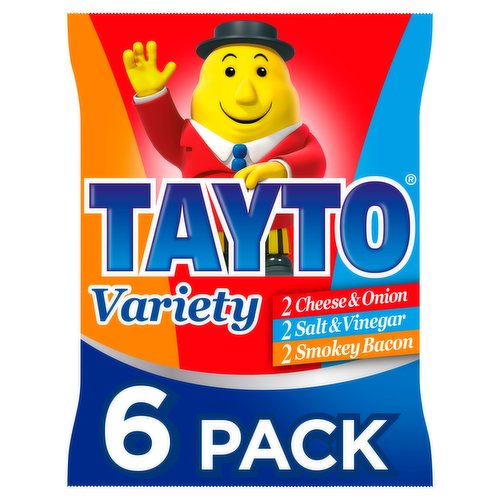 Tayto Variety Pack 6 x 25g