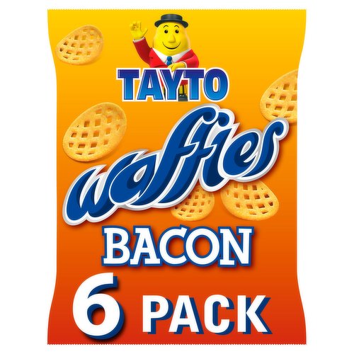 Tayto Waffles Multipack Snacks 6 Pack 156g