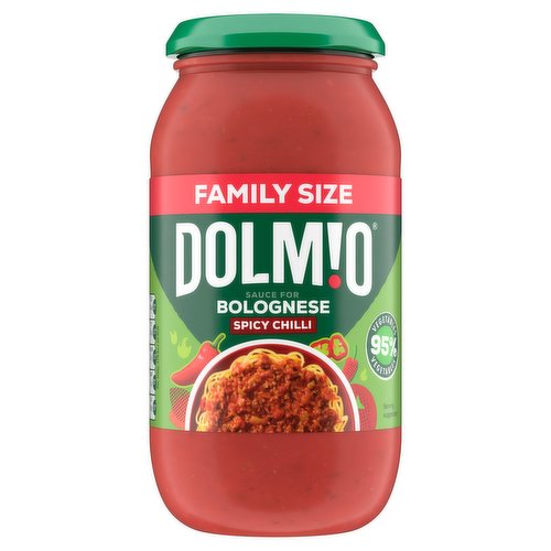 Dolmio Sauce for Bolognese Spicy Chilli Family Size 750g