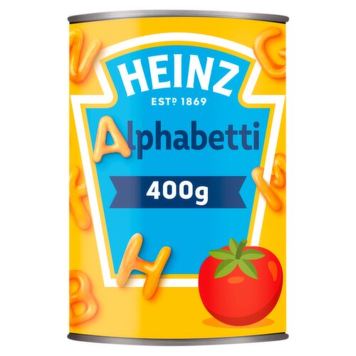 Heinz Alphabetti Tinned Pasta 400g