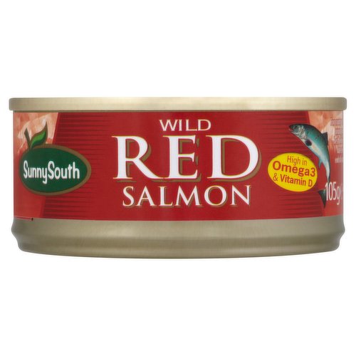 Sunny South Wild Red Salmon 105g