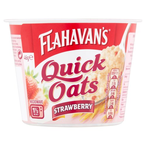 Flahavan's Quick Oats Strawberry 46g