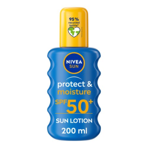 NIVEA Protect & Moisture Pump Spray SPF 50+ 200ML