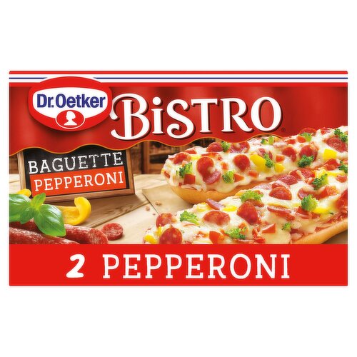 Dr. Oetker Bistro Baguette Pepperoni 2 x 125g (250g)