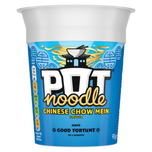 Pot Noodle  Standard Pot Noodle Chinese Chow Mein 90 g 