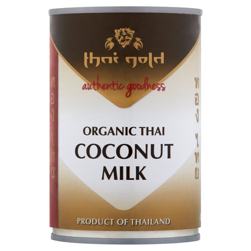 Thai Organic Coconut Milk<br/><br/><b>Features</b><br/>Organic<br/>Authentic goodness<br/>Free from gluten, wheat or soy<br/>GMO free<br/>Suitable for vegetarians<br/><br/><b>Lifestyle</b><br/>Organic<br/>Suitable for Vegetarians<br/><br/><b>Pack Size</b><br/>400ml ℮<br/><br/><br/><b>Ingredients</b><br/>Organic Coconut Extract (99.7%)<br/>Stabiliser - Organic Guar Gum (0.3%)<br/><br/><b>Storage Type</b><br/>Ambient<br/><br/><b>Storage</b><br/>Once opened refrigerate and consume within 3 days.<br/>
Best Before: See Base<br/><br/><b>Preparation and Usage</b><br/>Shake well before opening - product can separate.<br/><br/>Country of Origin - Thailand<br/><br/><b>Origin</b><br/>Product of Thailand<br/><br/><b>Company Name</b><br/>Thai Food Company Ltd.<br/><br/><b>Company Address</b><br/>5 Richmond Terrace,<br/>
Wexford,<br/>
Ireland.<br/><br/><b>Web Address</b><br/>www.thaifood.ie<br/><br/><b>Return To</b><br/>Thai Food Company Ltd.,<br/>
5 Richmond Terrace,<br/>
Wexford,<br/>
Ireland.<br/>
www.thaifood.ie<br/>