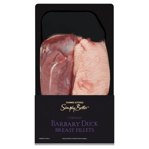 Dunnes Stores Simply Better 2 French Barbary Duck Breast Fillets 400g