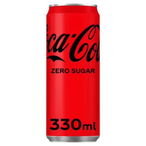 The No. 1 Cola Flavoured Soft Drink with Vegetable Extracts and Sweeteners<br/><br/><b>Nutritional Claims</b><br/>No Calories<br/>Zero Sugar<br/><br/><b>Features</b><br/>New Taste<br/>Zero Sugar<br/>No Calories<br/>Sparkling low calorie soft drink with vegetable extracts with sweeteners<br/><br/><b>Lifestyle</b><br/>No Sugar<br/><br/><b>Pack Size</b><br/>330ml ℮<br/><br/><b>Recycling Info</b><br/>Can - Certified as Recyclable<br/><br/><br/><b>Ingredients</b><br/>Carbonated Water<br/>Colour (Caramel E150d)<br/>Acid (Phosphoric Acid)<br/>Sweeteners (Aspartame, Acesulfame K)<br/>Natural Flavourings including Caffeine<br/>Acidity Regulator (Sodium Citrate)<br/><br/><b>Safety Warning</b><br/>Contains a Source of Phenylalanine.<br/><br/><b>Storage Type</b><br/>Ambient<br/><br/><b>Storage</b><br/>Best before end: See base of can for date.<br/>
Store cool and dry.<br/><br/><b>Preparation and Usage</b><br/>Best served chilled<br/><br/><b>Company Name</b><br/>Coca-Cola HBC / Coca-Cola HBC Ireland Ltd<br/><br/><b>Company Address</b><br/>Coca-Cola HBC,<br/>
Northern Ireland Ltd,<br/>
12 Lissue Road,<br/>
Lisburn,<br/>
BT28 2SZ.<br/>
<br/>
Coca-Cola HBC Ireland Ltd,<br/>
Ballycoolin,<br/>
Dublin 11.<br/><br/><b>Telephone Helpline</b><br/>NI: 0-800-317318<br/>ROI: 1-800-317318<br/><br/><b>Web Address</b><br/>coke.com<br/><br/><b>Return To</b><br/>Coca-Cola HBC,<br/>
Northern Ireland Ltd,<br/>
12 Lissue Road,<br/>
Lisburn,<br/>
BT28 2SZ.<br/>
<br/>
Coca-Cola HBC Ireland Ltd,<br/>
Ballycoolin,<br/>
Dublin 11.<br/>
NI: 0-800-317318<br/>
ROI: 1-800-317318<br/>
coke.com<br/>