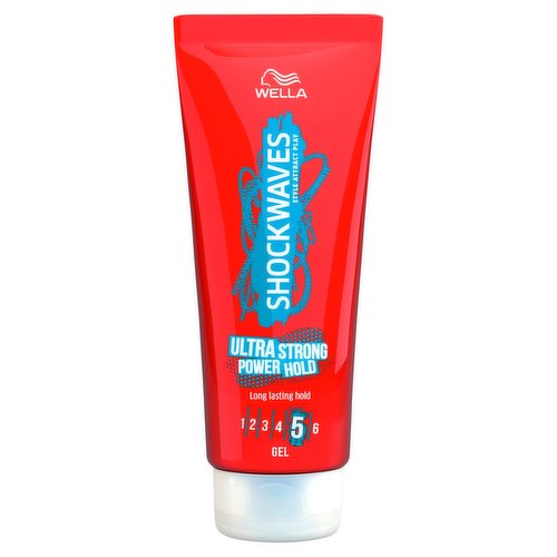 Wella Shockwaves Ultra Strong Power Hold Gel, 200 ml