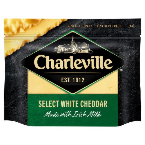 Charleville Select White Cheddar 200g