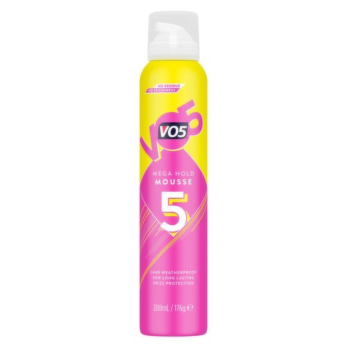 VO5  Hair Mousse Mega Hold 200 ml 