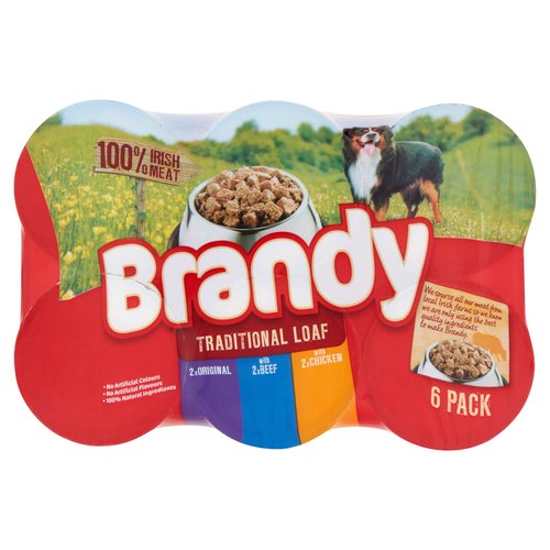 Brandy Traditional Loaf Variety 6 x 395g