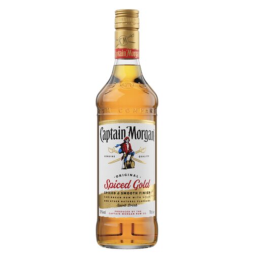 Captain Morgan Original Spiced Gold Rum Based Spirit Drink 70cl