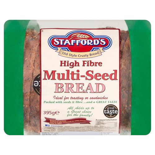 Stafford's High Fibre Multi-Seed Bread 395g