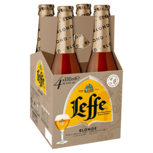 Leffe Blonde 4 x 330ml