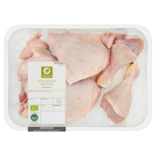 Dunnes Stores Organic Irish Chicken Portions 600g