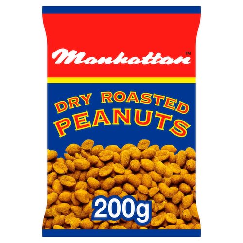 Manhattan Dry Roasted Peanuts 200g