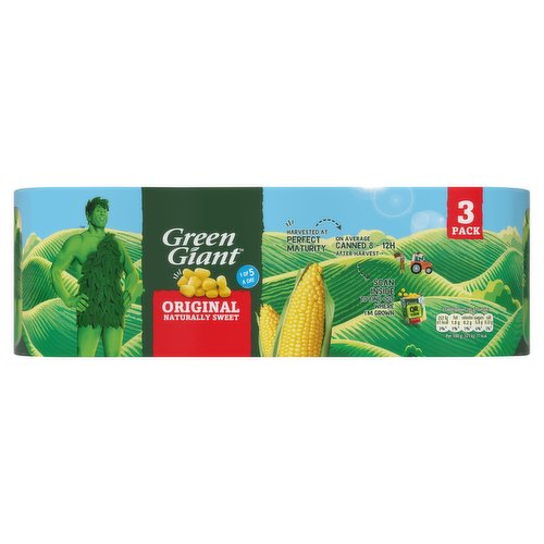 Green Giant Original Naturally Sweet 3 x 340g