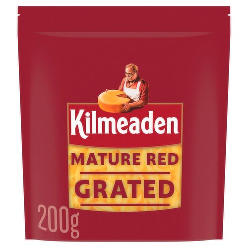 Kilmeaden Mature Red Grated 200g