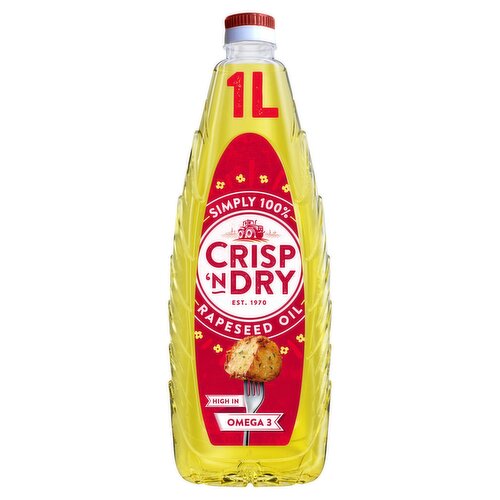 Crisp 'N Dry Rapeseed Oil 1Litre