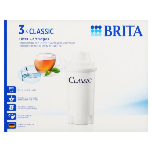 BRITA Filter Cartridges Classic 3 Pack