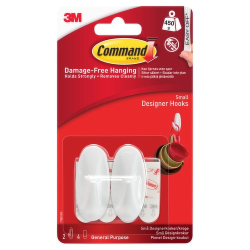 Command Small Designer Hooks