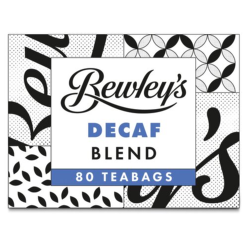 Bewley's Decaf Blend Tea 80 Teabags 250g