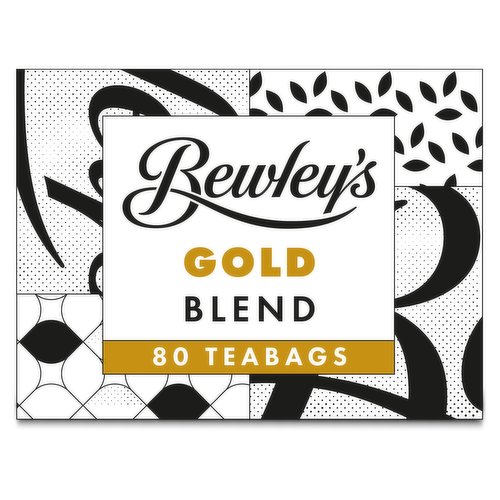 Bewley's Gold Blend Tea 80 Tea Bags 250g