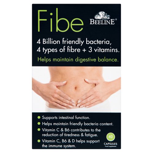 Beeline Fibe Food Supplement 40 Capsules