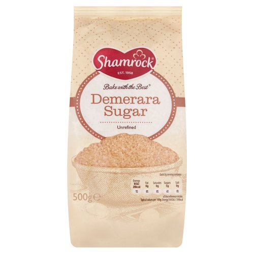 Shamrock Demerara Sugar 500g