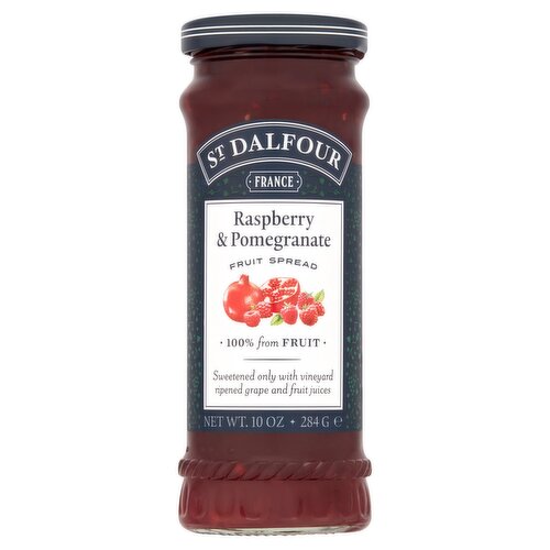 St. Dalfour Raspberry & Pomegranate Fruit Spread 284g