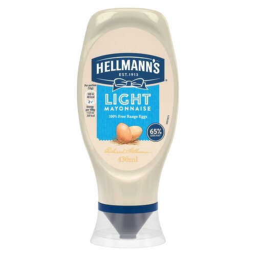 Hellmann's UEFA EURO 2024 Limited Edition Condiment Light Mayonnaise 430 ml 