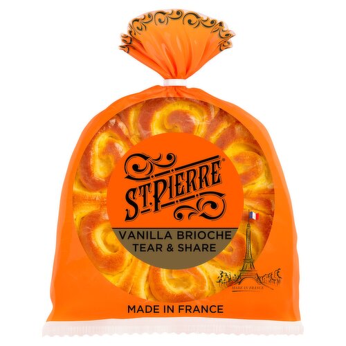 St Pierre Vanilla Brioche Tear & Share 500g