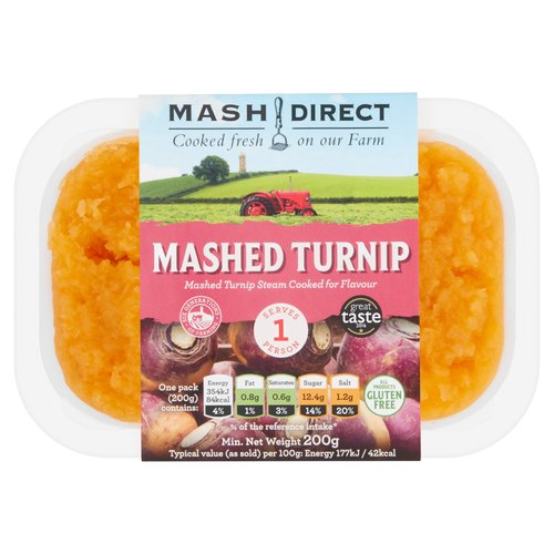 Mash Direct Mashed Turnip 200g