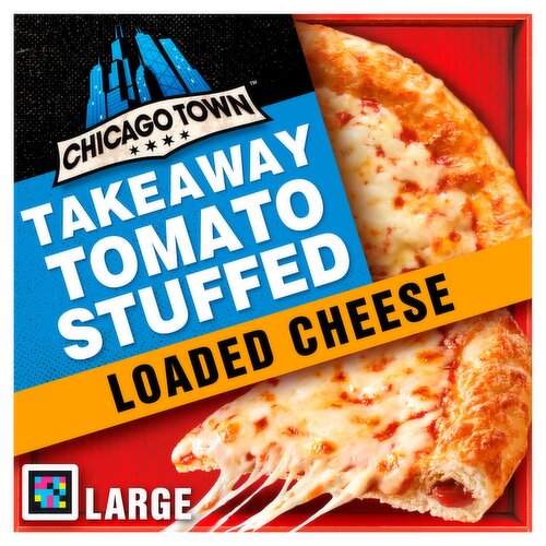 Chicago Town Takeaway Stuffed Crust Cheese Large Pizza 630g