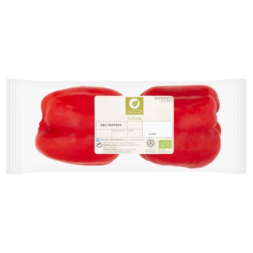 Dunnes Stores Organic Red Peppers