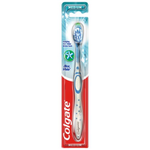 Colgate Max White Medium Toothbrush Single